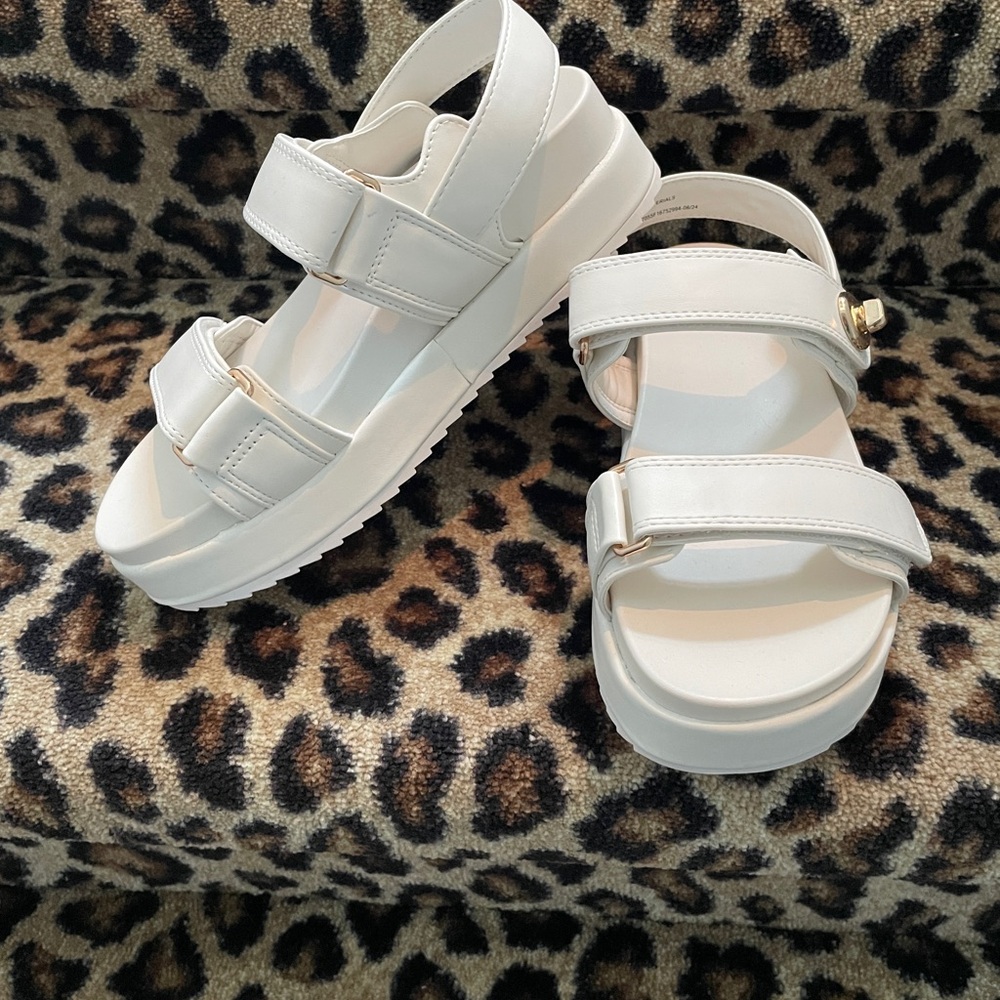 A New Day White Sandals